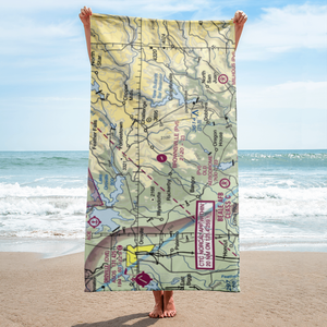 Brownsville Airport (F25) VFR Sectional Towel