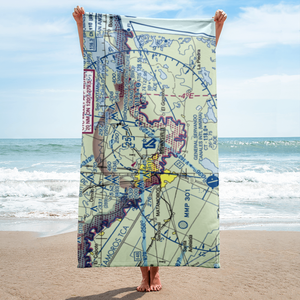 Brownsville South Padre Island International Airport (BRO) VFR Sectional Towel