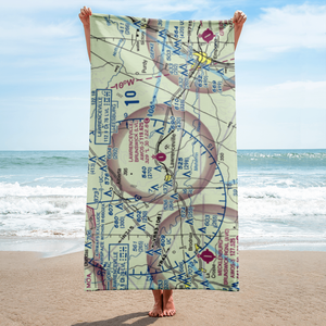 Brunswick Municipal Airport (LVL) VFR Sectional Towel