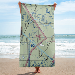 Bryn Airport (ND09) VFR Sectional Towel