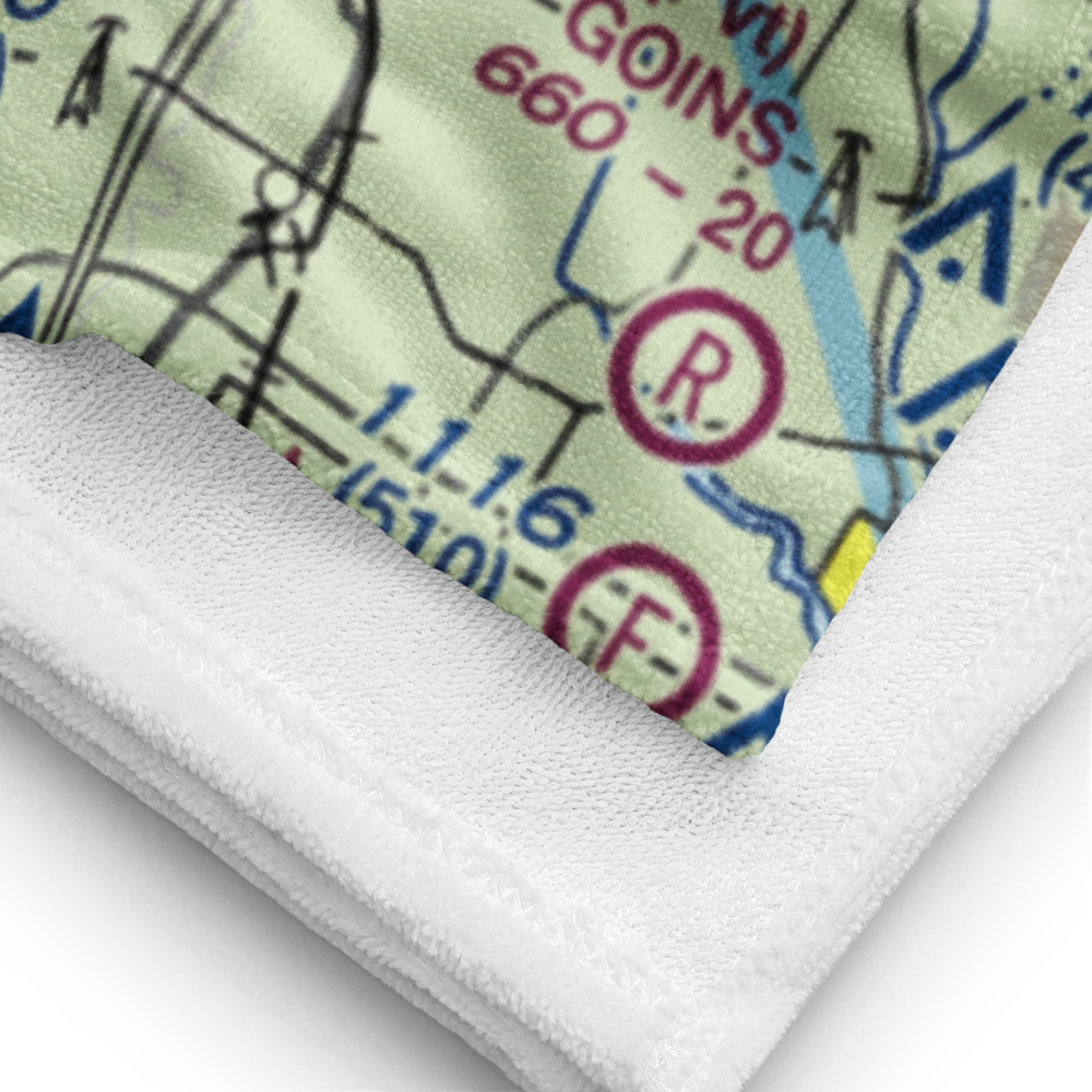 Buchholz Farm Airport (9WI3) VFR Sectional Towel 