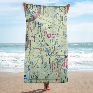 Buck Knob Airport (WI74) VFR Sectional Towel