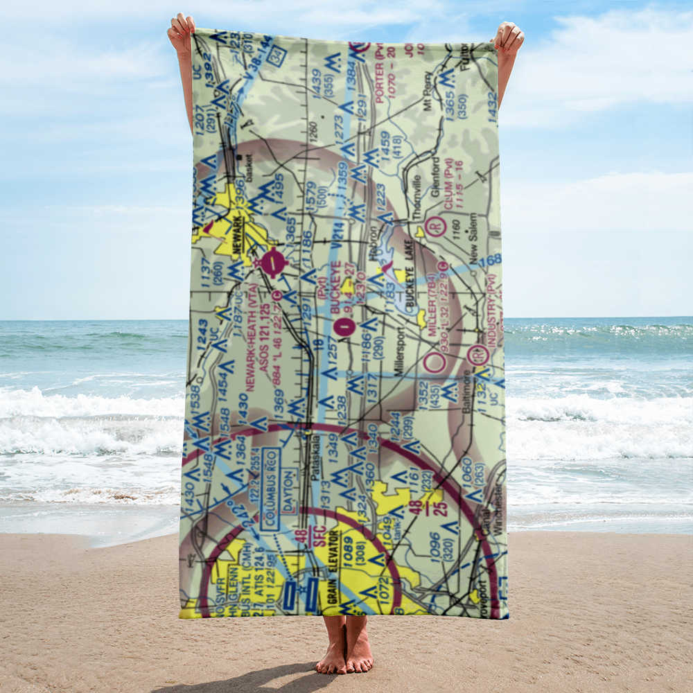 Buckeye Executive Airport (9OA5) VFR Sectional Towel 