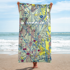 Buckingham Airport (PS68) VFR Sectional Towel