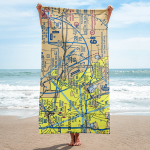 Buckley Air Force Base (BKF) VFR Sectional Towel