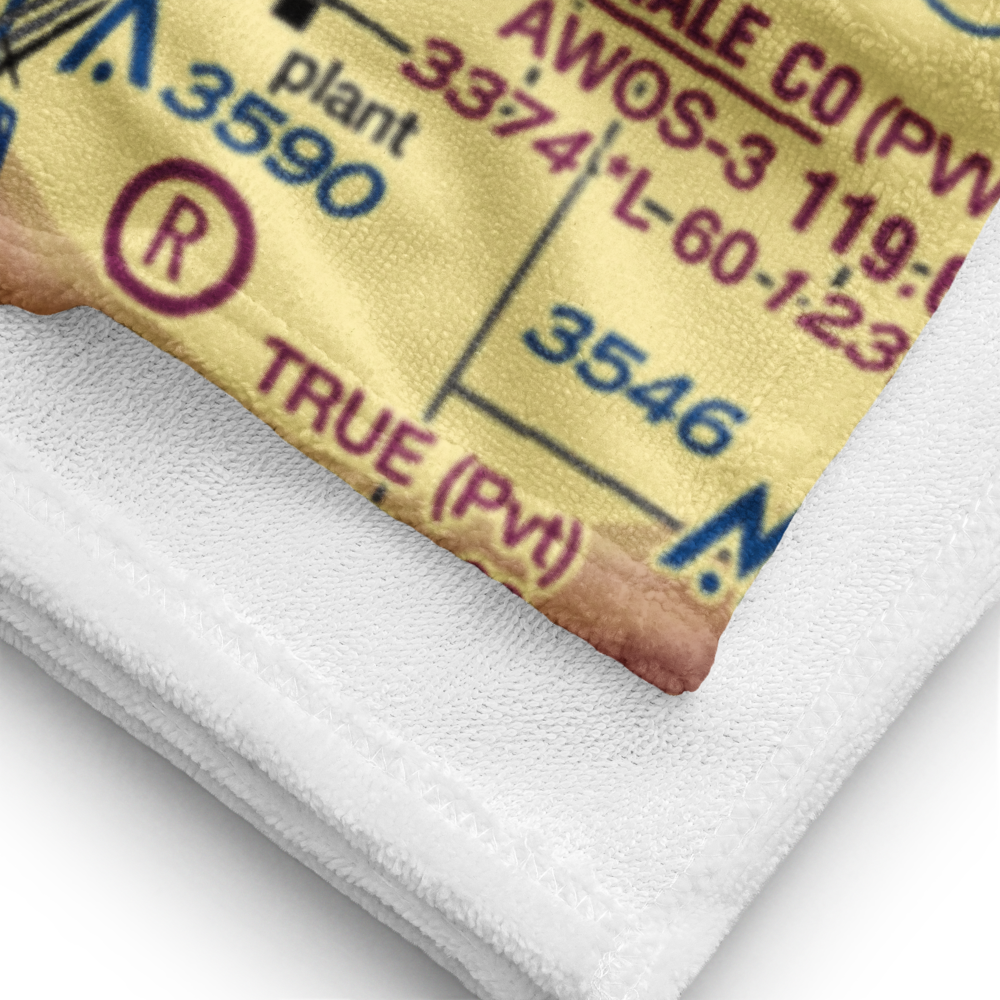 Buddy Harmel Airport (0TA1) VFR Sectional Towel 