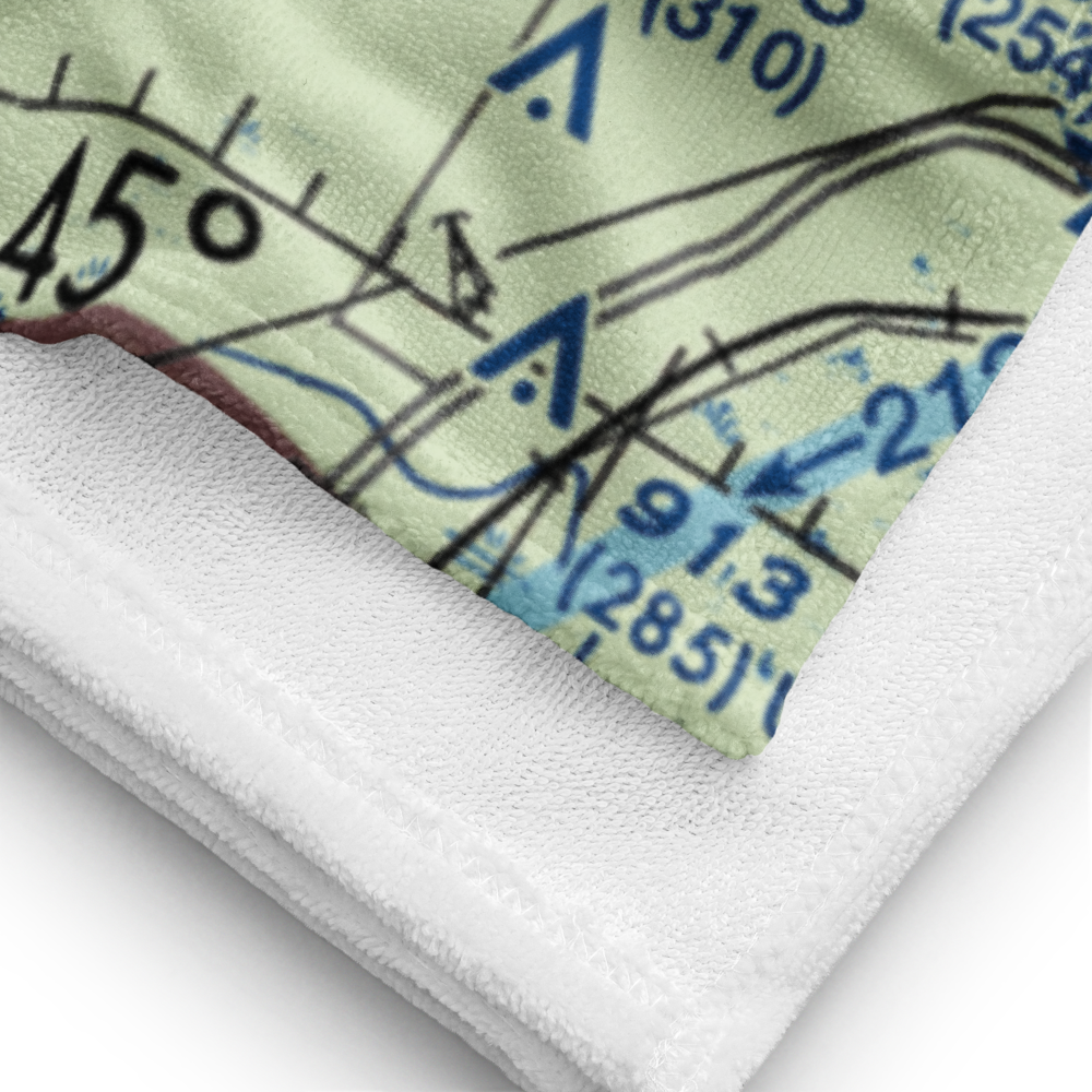 Buds Landing Airport (10WI) VFR Sectional Towel 