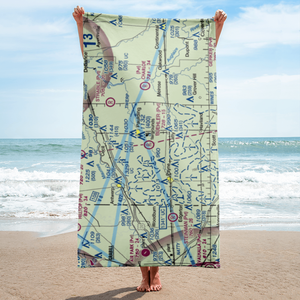 Buehler Airport (54OH) VFR Sectional Towel