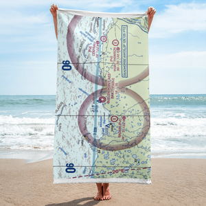 Bullen Point Air Force Station Airport (8AK7) VFR Sectional Towel