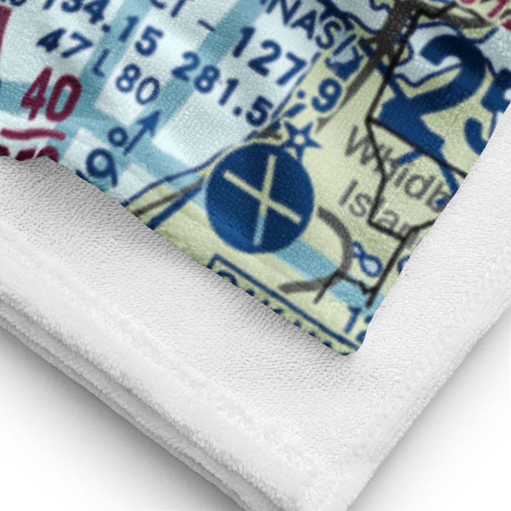 Burden Field-(Rabbit Run) Airport (61WA) VFR Sectional Towel 