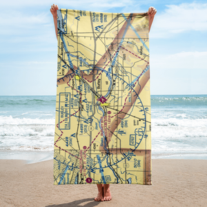 Burley Municipal Airport (BYI) VFR Sectional Towel