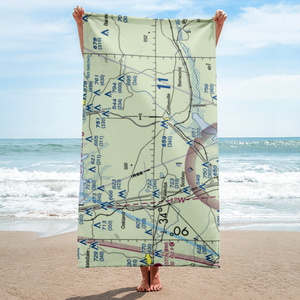 Burney Farms Airport (MS54) VFR Sectional Towel