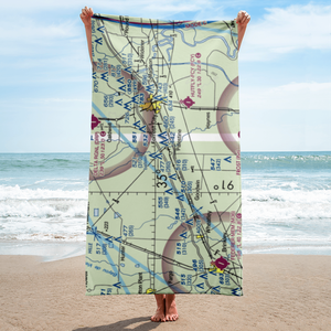 Burns Aerodrome (AR17) VFR Sectional Towel