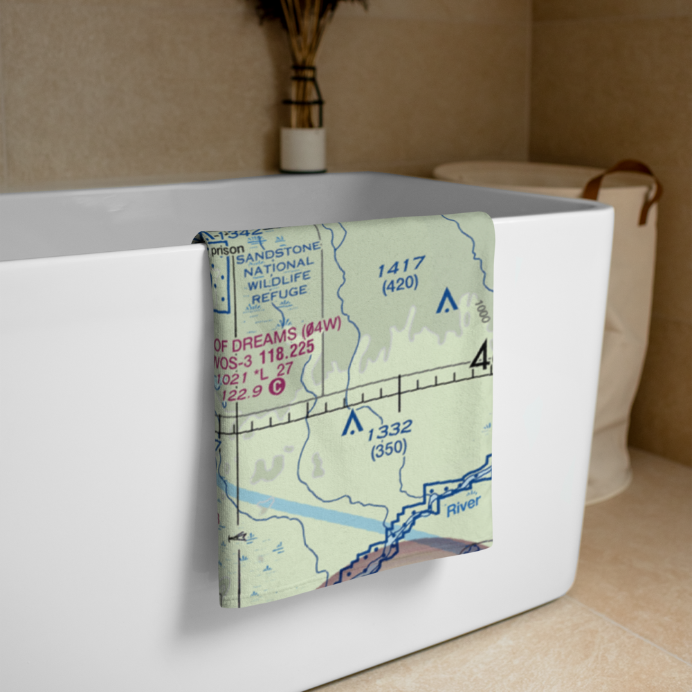 Bush Field (MN57) VFR Sectional Towel 