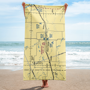 Bussen Airport (6KS4) VFR Sectional Towel