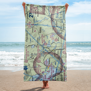 Buzzy's Field (ME89) VFR Sectional Towel