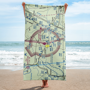 C. A. Moore Airport (19M) VFR Sectional Towel