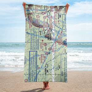 C.T.S. Airport (78AK) VFR Sectional Towel