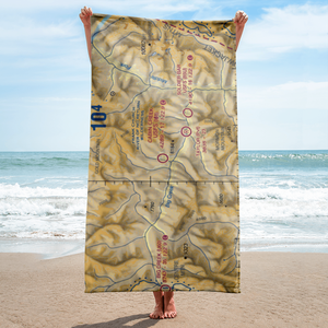 Cabin Creek US Forest Service Airport (I08) VFR Sectional Towel