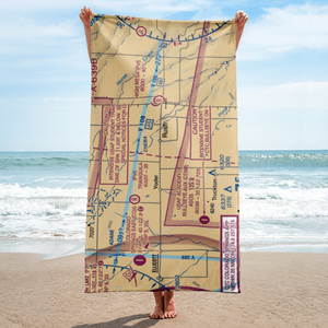 Cable's Corner Airport (US-0022) VFR Sectional Towel