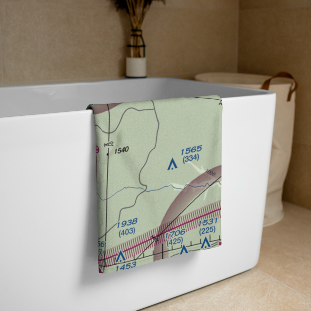 Cabool Memorial Airport (TVB) VFR Sectional Towel 