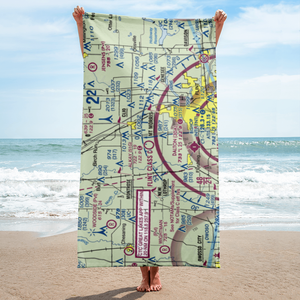 Cagney Airport (51G) VFR Sectional Towel