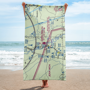 Caldwell Parish Airport (F86) VFR Sectional Towel