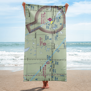 Calico Field (SD03) VFR Sectional Towel