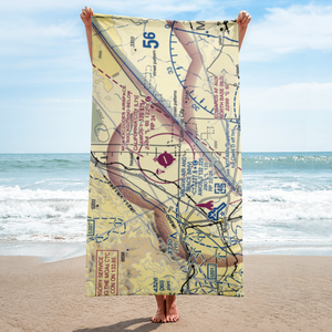 California City Municipal Airport (L71) VFR Sectional Towel