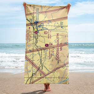 California Pines Airport (A24) VFR Sectional Towel