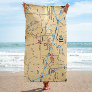 Camas County Airport (U86) VFR Sectional Towel