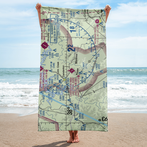 Camdenton Memorial Airport (OZS) VFR Sectional Towel