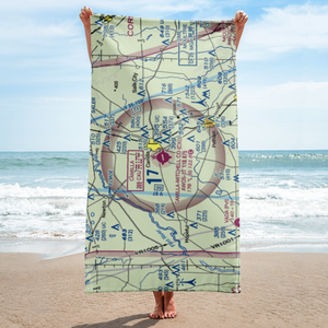 Camilla Mitchell County Airport (CXU) VFR Sectional Towel