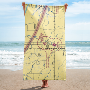 Camp Crook Municipal Airport (8OA5) VFR Sectional Towel