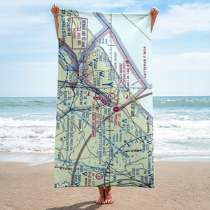 Camp Davis Mcolf Airport (14NC) VFR Sectional Towel