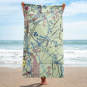 Camp Friendship Airfield (77VA) VFR Sectional Towel