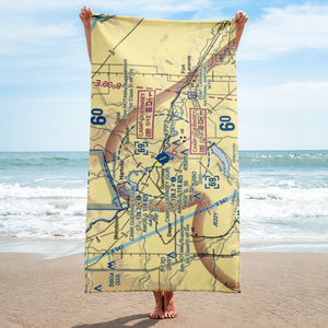 Camp Guernsey Airport (GUR) VFR Sectional Towel