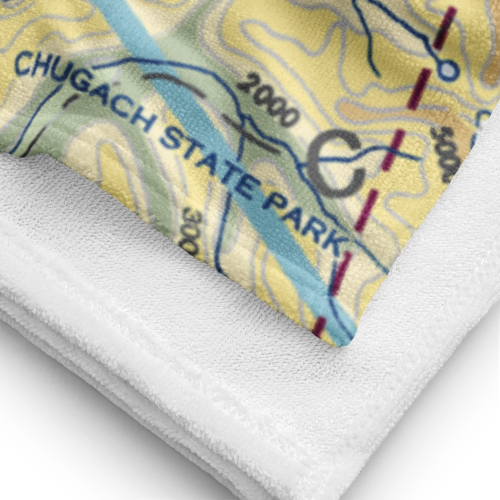 Campbell Airstrip (CSR) VFR Sectional Towel 