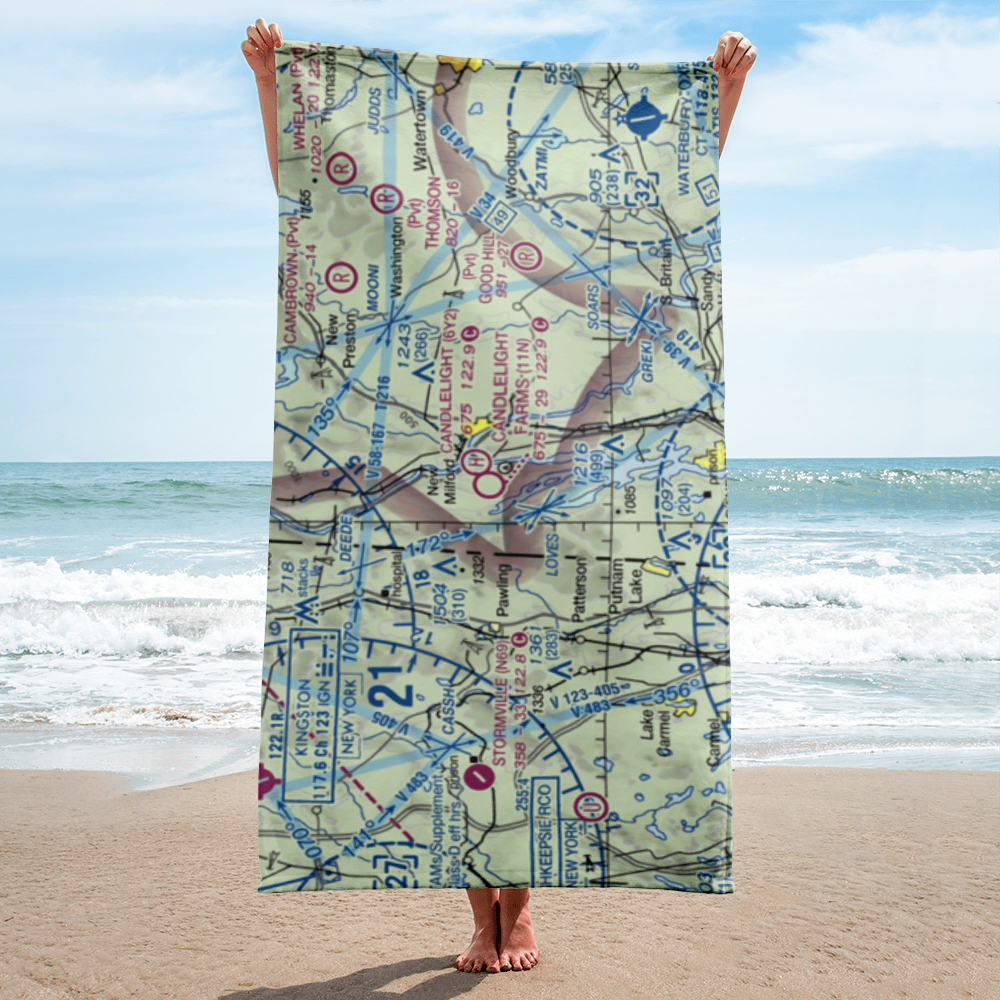 Candlelight Heliport (6Y2) VFR Sectional Towel 