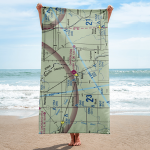 Canton Municipal Airport (7G9) VFR Sectional Towel