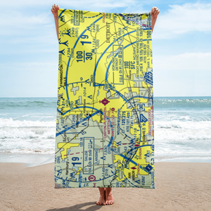 Canton-Plymouth-Mettetal Airport (1D2) VFR Sectional Towel