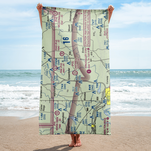 Cantrell Farms Airport (AR06) VFR Sectional Towel