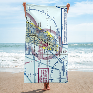 Cape May County Airport (WWD) VFR Sectional Towel
