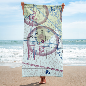 Cape Romanzof LRRS Airport (CZF) VFR Sectional Towel