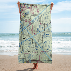 Cardinal Ridge Airport (WI24) VFR Sectional Towel