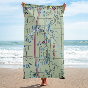 Carnegie Municipal Airport (86F) VFR Sectional Towel