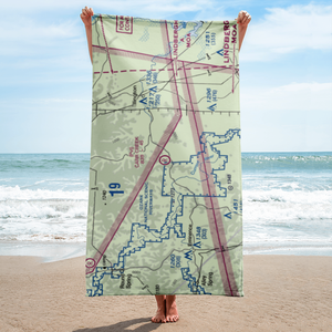 Carr Creek Airport (93MO) VFR Sectional Towel