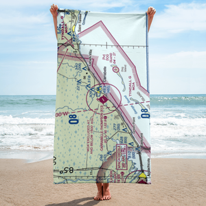 Carrabelle Thompson Airport (X13) VFR Sectional Towel