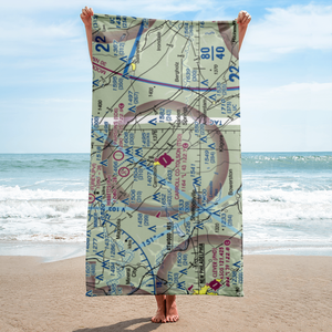 Carroll County-Tolson Airport (TSO) VFR Sectional Towel