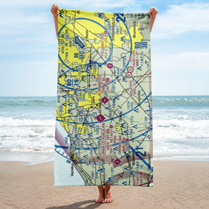 Carroll's Airport (OI22) VFR Sectional Towel